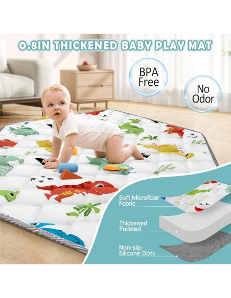 Parque Infantil Plegable Palopalo 150x109 cm con Dosel UPF50+