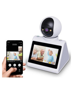 Cámara de Video Bidireccional CIAJIE 1080p WiFi para Mascotas