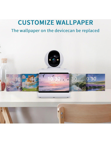 Cámara de Video Bidireccional CIAJIE 1080p WiFi para Mascotas