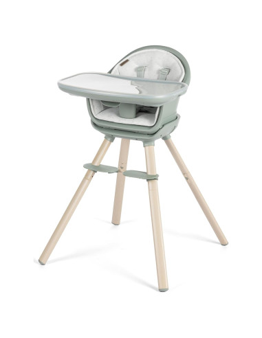Silla Alta Maxi-Cosi Moa 8-en-1 Verde Clásico Lavable