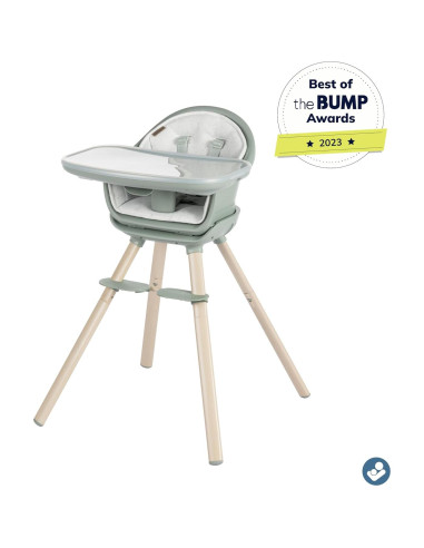 Silla Alta Maxi-Cosi Moa 8-en-1 Verde Clásico Lavable