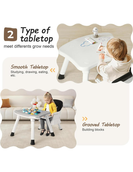 Silla Alta Multifuncional Cowiewie 8 en 1 para Bebés - Negro