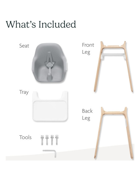 Silla Alta UPPAbaby Ciro Chloe - Diseño Elegante y Fácil de Limpiar Silla Alta UPPAbaby Ciro Chloe - Diseño Elegante y Fácil de Limpiar