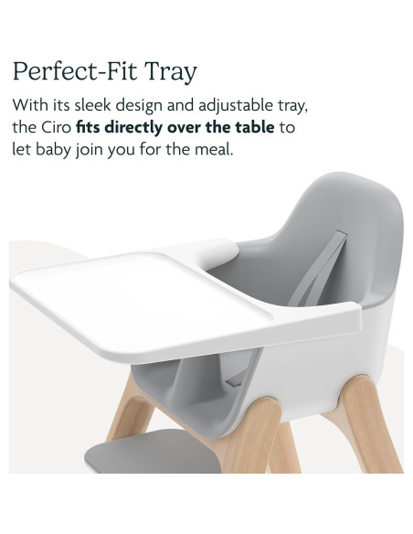 Silla Alta UPPAbaby Ciro Chloe - Diseño Elegante y Fácil de Limpiar Silla Alta UPPAbaby Ciro Chloe - Diseño Elegante y Fácil de Limpiar