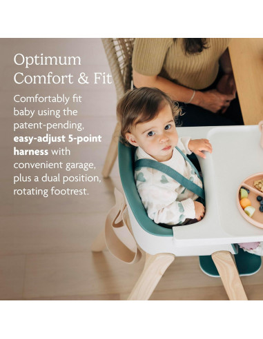 Silla Alta UPPAbaby Ciro Chloe - Diseño Elegante y Fácil de Limpiar