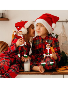 Muñeco Elfo Navideño Poseable 30.48 cm Elfo Original 2