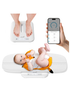 Balanza Inteligente GROWNSY para Bebés y Mascotas 150 kg