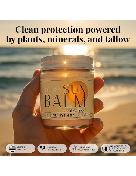 Bálsamo Solar Mineral Amallow con Óxido de Zinc 113g Bálsamo Solar Mineral Amallow con Óxido de Zinc 113g