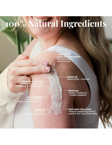 Bálsamo Solar Mineral Amallow con Óxido de Zinc 113g