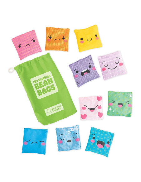 Bolsas de Frijoles de Emociones Educational Insights - 10 Piezas
