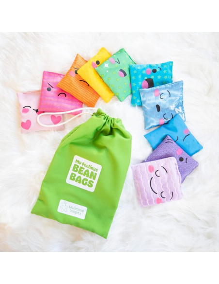 Bolsas de Frijoles de Emociones Educational Insights - 10 Piezas