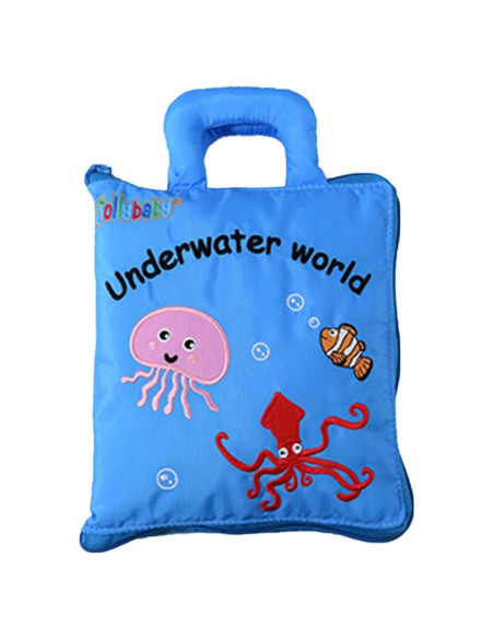 Libro Silencioso Jollybaby Montessori 10 Actividades 29x23cm Libro Silencioso Jollybaby Montessori 10 Actividades 29x23cm