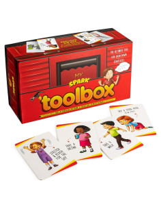 Caja de Tarjetas de Emociones Spark Innovations - 50 Piezas