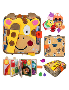 Libro Ocupado Montessori de Tela SHENBATTLE 3+ Años