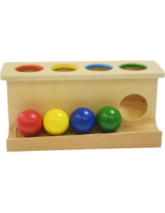 Juguete de empuje de bola de madera Leader Joy Montessori 2