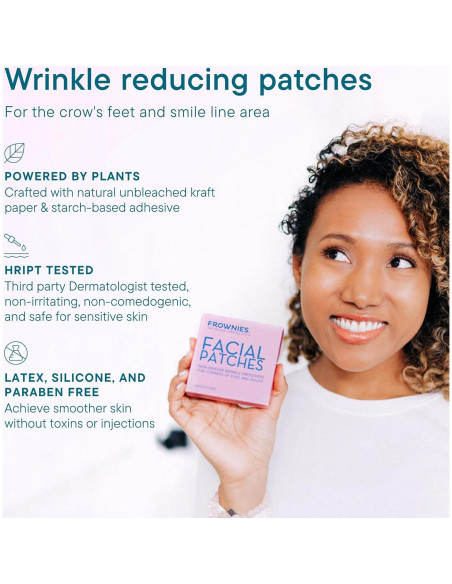Parche Facial Frownies Antiarrugas 144 Parches 8.5cm
