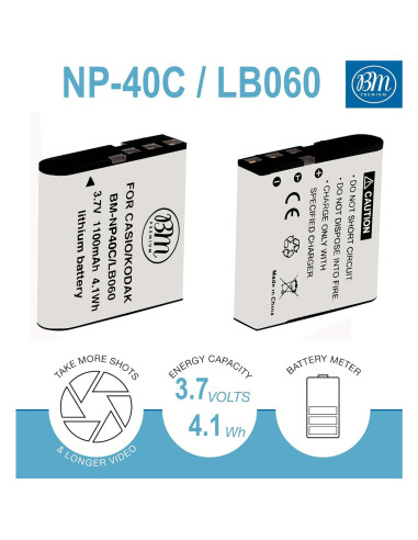 Batería y Cargador BM Premium LB-060 para Kodak PixPro