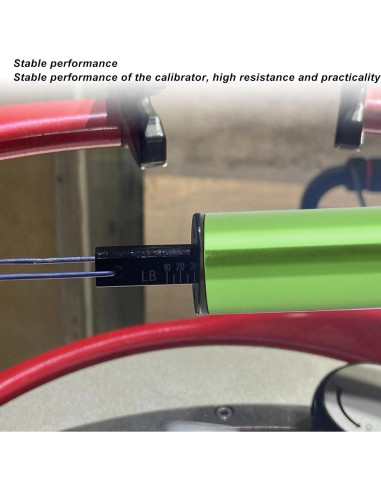Calibrador de Tensión de Raqueta Dilwe, Aluminio, 100lbs