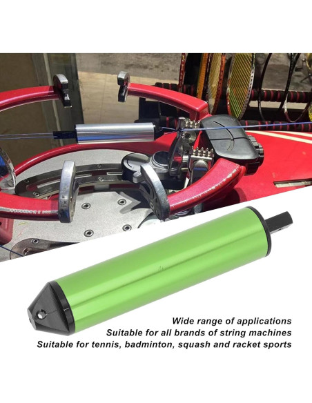 Calibrador de Tensión de Raqueta Dilwe, Aluminio, 100lbs