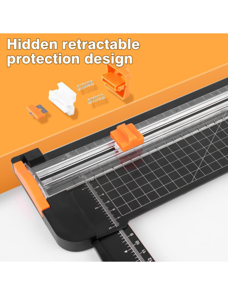 Cortadora de Papel ZEQUAN 45.72cm con Cuchillas de Repuesto