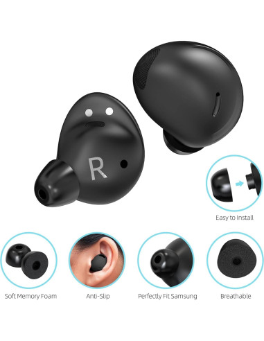 Puntas de Espuma con Memoria SEICHYGO para Samsung Buds 2 Pro