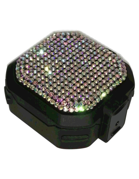 Funda Brillante Teazgopx para Samsung Galaxy Buds con Llavero