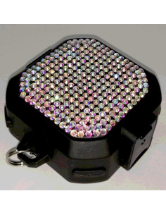 Funda Brillante Teazgopx para Samsung Galaxy Buds con Llavero 2