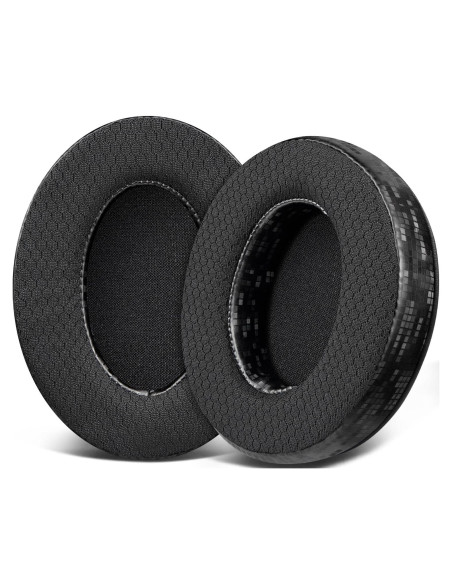 Almohadillas de Repuesto SOULWIT para Auriculares HyperX Cloud - Cuadrado Negro Almohadillas de Repuesto SOULWIT para Auriculares HyperX Cloud - Cuadrado Negro