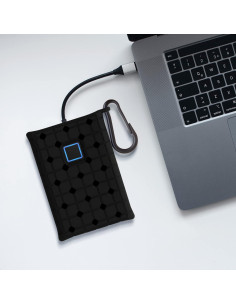 Funda de Silicona kwmobile para Samsung T7 Touch SSD - Negra 2