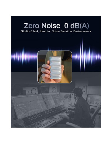 Caja M.2 SSD TERRAMASTER D1 SSD Plus 40Gbps Aluminio