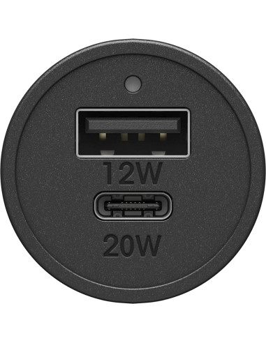 Cargador de coche OtterBox USB-C 50W carga rápida doble puerto