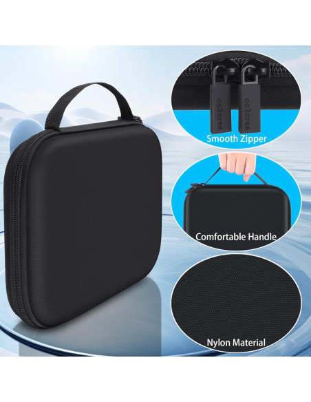 Funda Dura de Viaje co2CREA para Cargador Belkin MagSafe 3-en-1