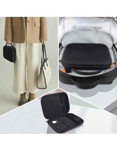 Funda Dura de Viaje co2CREA para Cargador Belkin MagSafe 3-en-1