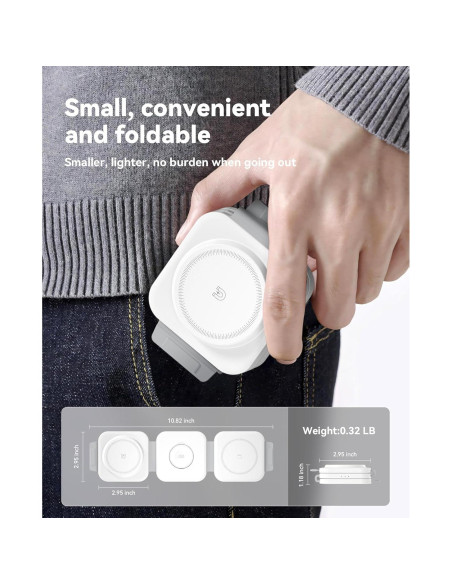 Estación de Carga Inalámbrica 3 en 1 Apple AD02 Rápida Magnética