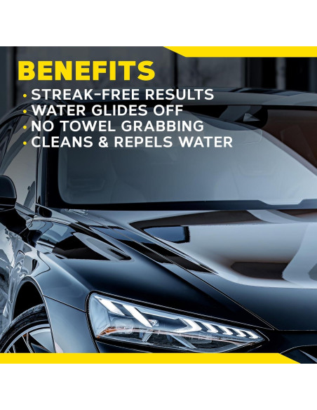 Limpiador de Cristales Meguiar's Ultimate 453.6g Hidrofóbico