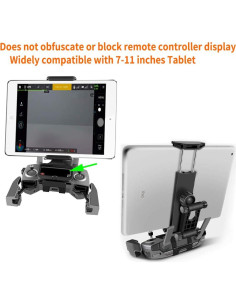 Soporte Frontal para Tablet y Teléfono 4-11" Hanatora MAVIC2-004 2