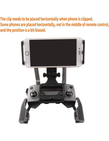 Soporte Frontal para Tablet y Teléfono 4-11" Hanatora MAVIC2-004