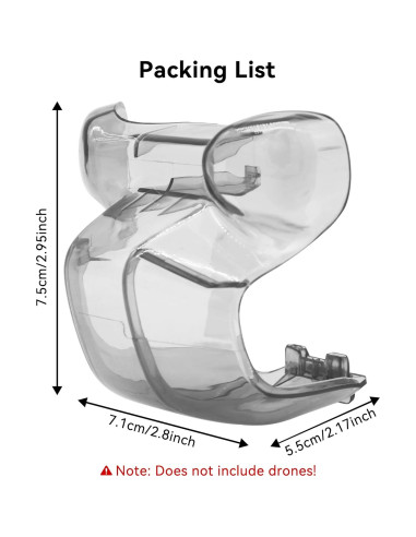 Cubierta de Gimbal Craznick para DJI Mini 4 Pro - Protección Lente