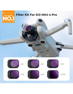Kit de Filtros ND 6 Piezas K&F Concept para DJI Mini 4 Pro 2