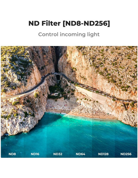 Set de Filtros K&F Concept para DJI Mini 4 Pro - 8 Piezas