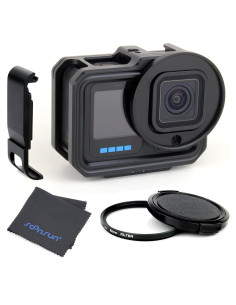 Caja de Aluminio SOONSUN con Filtro UV para GoPro Hero 9-13