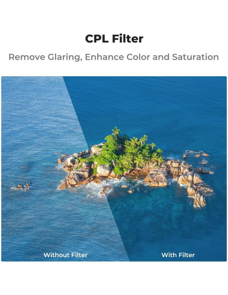 Set de Filtros K&F Concept para DJI Mini 4 Pro - 8 Piezas