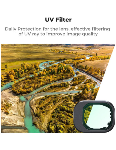 Set de Filtros K&F Concept para DJI Mini 4 Pro - 8 Piezas