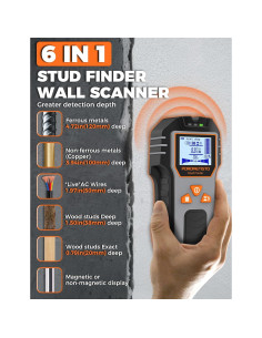 Buscador de Estudio 6-en-1 POROMETISTO DSF01 Gris 2