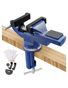 Morsa de Mesa COLCUT 7.87 cm 360 Portátil para Carpintería
