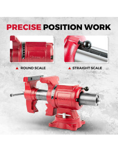 Prensa de Banco COGNATIVE 5" Hierro Dúctil 4000kg 360 2