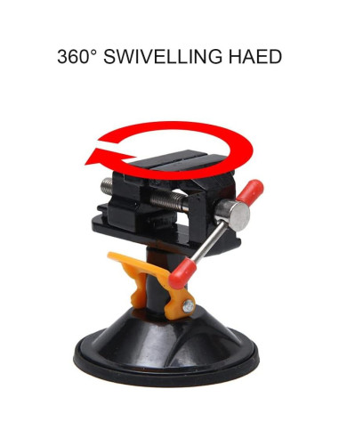 Torno de Mesa Mini Hozzwhoo con Base de Ventosa 360