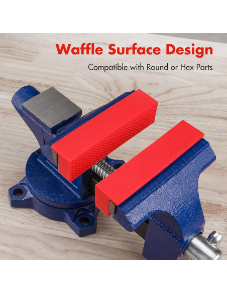 Almohadillas de Mandíbula WORKPRO 11.43 cm TPU 4 Piezas