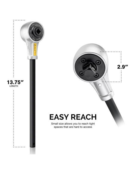 Llave de Torque NEIKO PRO 03715B 1/2" Drive 1100 Nm