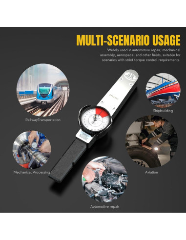 Llave de Torque Genérico 1/2" 10-50 N.m Precisión 3%